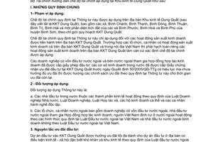 Thông tư 119/2005/TT-BTC hướng dẫn chế độ tài chính Khu kinh tế Dung Quất