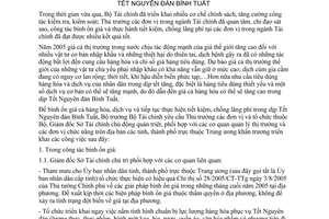 Chỉ thị 10/2005/CT- BTC bình ổn giá thực hành tiết kiệm, chống lãng phí Tết Nguyên đán Bính Tuất