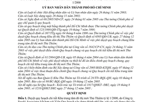 Quyết định 6566/QĐ-UBND quy hoạch chi tiết Khu trung tâm đô thị mới Thủ Thiêm tỷ lệ 1/2000