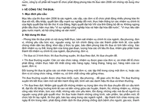 Công văn 05/TĐKT hướng dẫn công tác thi đua,khen thưởng năm 2006