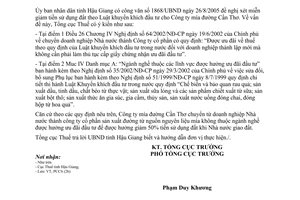 Công văn 120/TCT-PCCS miễn giảm tiền sử dụng đất