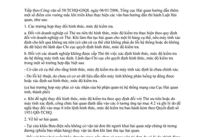 Công văn 226/TCHQ-GSQL giải đáp vướng mắc khi thực hiện văn bản hướng dẫn thực hiện Luật Hải quan