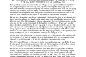 Thông báo 158/2006/TB-BTS kết luận Thứ trưởng Nguyễn Việt Thắng Hội nghị bàn biện pháp giải quyết tôm giống vụ nuôi năm 2006