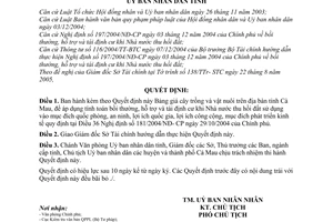 Quyết định 02/2006/QĐ-UBND  bảng giá cây trồng vật nuôi trên địa bàn tỉnh Cà Mau