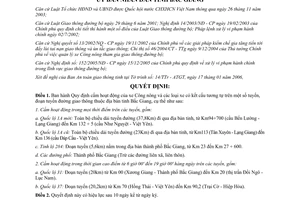 Quyết định 08/2006/QĐ-UBND cấm xe công nông xe có kết cấu tương tự đoạn tuyến đường giao thông Bắc Giang