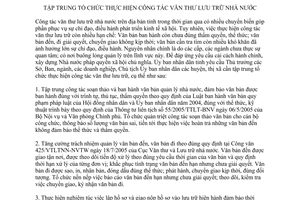 Chỉ thị 02/2006/CT-UBND thực hiện văn thư lưu trữ nhà nước Quảng Nam