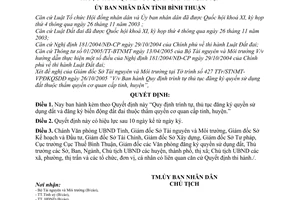 Quyết định 02/2006/QĐ-UBND trình tự thủ tục đăng ký quyền sử dụng đất thẩm quyền cơ quan cấp tỉnh, huyện