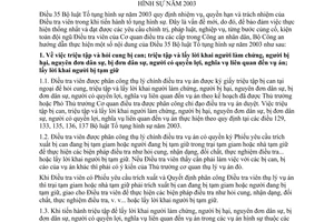 Thông tư 01/2006/TT-BCA(C11) thực hiện nội dung Điều 35 Bộ luật Tố tụng hình sự năm 2003