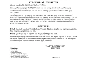 Quyết định 05/2006/QĐ-UBND năng lực phạm vi hoạt động xây dựng của cá nhân