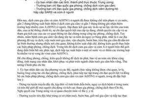 Công văn 239/TTg-NN tiếp tục chỉ đạo phòng, chống dịch cúm gia cầm