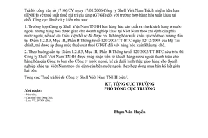 Công văn 729/TCT-ĐTNN thuế suất thuế giá trị gia tăng (GTGT) trường hợp hàng hóa xuất khẩu tại chỗ