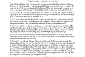 Chỉ thị 05/2006/CT-UBND tập trung chỉ đạo thực hiện thắng lợi công tác tuyển chọn gọi công dân nhập ngũ đợt 1 năm 2006