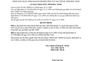 Quyết định 17/2006/QĐ-UBND quy định nhiệm vụ, quyền hạn quản lý nhà nước về giá