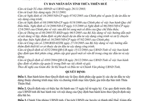 Quyết định 568/2006/QĐ-UBND quy định phân cấp quản lý các dự án đầu tư xây dựng chương trình mục tiêu Quốc gia
