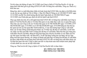 Công văn 997/TCT-ĐTNN áp dụng thuế suất thuế giá trị gia tăng (GTGT) 0%  hàng hóa xuất khẩu