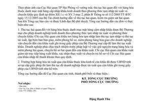 Công văn 1106/TCHQ-GSQL thủ tục hải quan hàng hóa thuộc danh mục mặt hàng cấm nhập khẩu kinh doanh theo phương thức tạm nhập tái xuất và chuyển khẩu