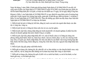 Công văn 3705/BTC-CST triển khai thực hiện NĐ 24/2006/NĐ-CP phí, lệ phí