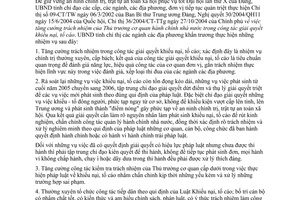 Chỉ thị 14/2006/CT-UBND tăng cường giải quyết khiếu nại tố cáo Quảng Nam