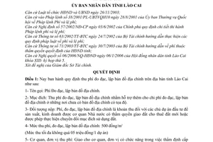Quyết định 16/2006/QĐ-UBND  thu phí đo đạc, lập bản đồ địa chính