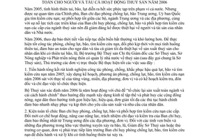 Chỉ thị 02/2006/CT-BTS công tác phòng, chống lụt, bão, tìm kiếm cứu nạn an toàn người tàu cá hoạt động thuỷ sản năm 2006