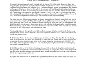 Chỉ thị 03/2006/CT-UBND đầu tư cơ sở vật chất trường học tỉnh An Giang