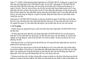 Chỉ thị 03/2006/CT-UBND đăng ký và quản lý hộ tịch tỉnh Bến Tre