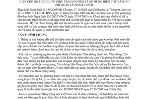 Thông tư 18/2006/TT-BTC hướng dẫn chế độ kiểm soát chi cơ quan NN thực hiện chế độ tự chủ tự chịu trách nhiệm sử dụng biên chế kinh phí quản lý HC