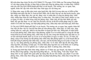 Chỉ thị 08/2006/CT-UBND tăng cường chỉ đạo thực hiện có hiệu quả công tác