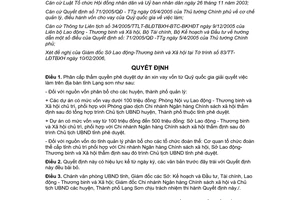 Quyết định 03/2006/QĐ-UBND phân cấp phê duyệt vay vốn từ quỹ quốc gia Lạng Sơn