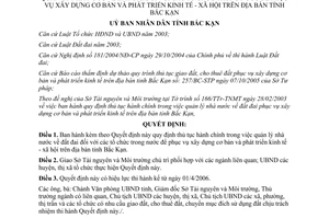 Quyết định 475/2006/QĐ-UBND quy định trình tự thủ tục hành chính