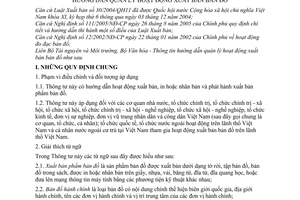 Thông tư liên tịch 03/2006/TTLT-BTNMT-BVHTT hướng dẫn quản lý hoạt động xuất bản bản đồ