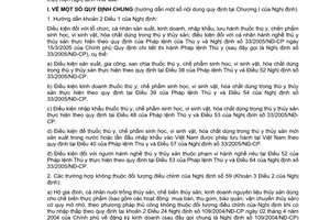 Thông tư 02/2006/TT-BTS hướng dẫn thực hiện Nghị định 59/2005/NĐ-CP điều kiện sản xuất, kinh doanh ngành nghề thủy sản