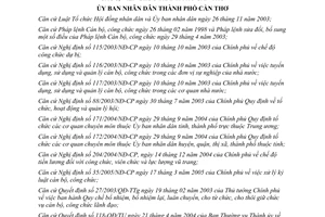 Quyết định 13/2006/QĐ-UBND Quy định phân cấp quản lý tổ chức cán bộ