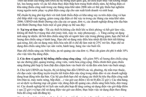 Chỉ thị 08/2006/CT-UBND cung cấp điện an toàn ổn định mùa khô 2006 Bình Dương