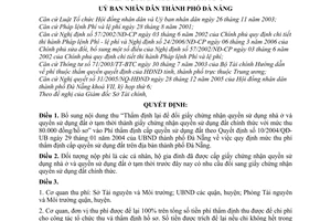 Quyết định 27/2006/QĐ-UBND bổ sung thu phí thẩm định cấp quyền sử dụng đất