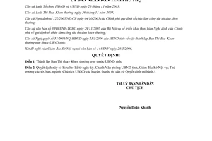 Quyết định 888/2006/QĐ-UBND thành lập Ban Thi đua Khen thưởng Phú Thọ