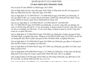 Quyết định 28/2006/QĐ-UBND phân cấp quản lý tổ chức cán bộ công viên chức Bắc Ninh