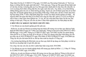 Công văn 1363/TCHQ-KTTT  xử lý thời hạn ân hạn thuế nhập khẩu các lô hàng nhập kinh doanh và nhập nguyên liệu để sản xuất hàng xuất khẩu của Công ty