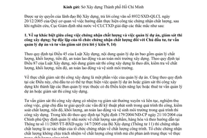 Công văn 130/GĐ-GĐ2 giải thích và hướng dẫn thực hiện TT 11/2005/TT-BXD