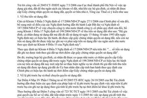 Công văn 1282/TCT-TS giá tính thuế các khoản thu về nhà, đất