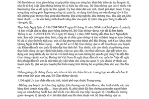 Công văn 2241/BGTVT-VT Thủ tục thỏa thuận giữa Bộ GTVT và UBND tỉnh, thành phố trực thuộc Trung ương quy hoạch điểm đấu nối vào quốc lộ