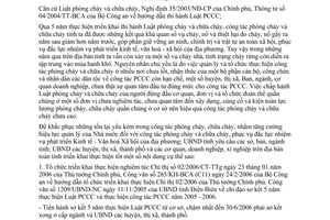 Chỉ thị 03/2006/CT-UBND công tác phòng cháy chữa cháy Điện Biên