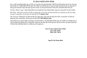 Quyết định 407/QĐDC-UBND 2006 đính chính Quyết định 32/2006/QĐ-UBND Bình Định