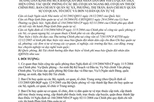 Thông tư liên tịch 75/2006/TTLT-BQP-BTC  hướng dẫn kinh phí mua báo quân đội nhân dân đối với cơ quan thực hiện công tác quốc phòng