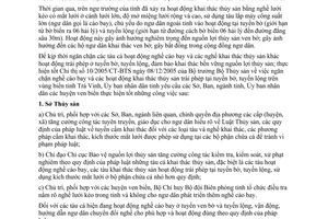 Chỉ thị 02/2006/CT-UBND ngăn chặn nghề cào bay khai thác thủy sản trái phép tuyến bờ tuyến lộng Trà Vinh