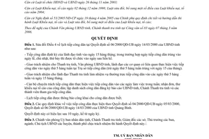 Quyết định 13/2006/QĐ-UBND sửa đổi lịch tiếp công dân Quyết định 06/2000/QĐ-UB Quảng Bình