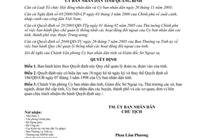 Quyết định 14/2006/QĐ-UBND Quy chế quản lý đoàn ra đoàn vào