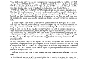 Chỉ thị 03/2006/CT-UBND kiểm tra xử lý văn bản quy phạm pháp luật Đắk Lắk