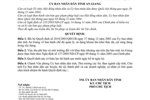 Quyết định 15/2006/QĐ-UBND bãi bỏ Quyết định 2618/2003/QĐ-UB