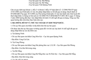 Công văn 1896/TCHQ-KTTT cho phép nhập khẩu xe ôtô đã qua sử dụng theo QĐ 69/2006/QĐ-TTg